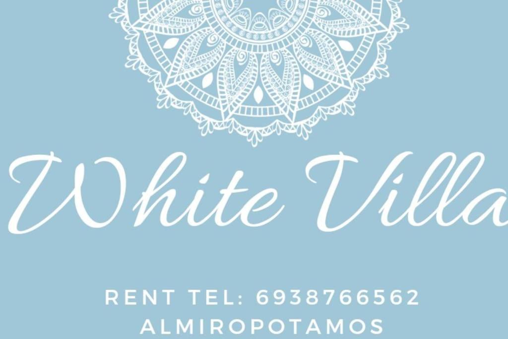 White Villa In Olive Trees And Seaview To Panagia Almiropotamos Exterior photo