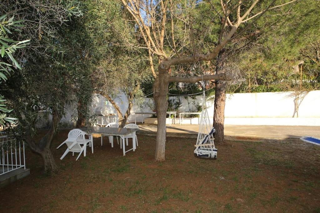 White Villa In Olive Trees And Seaview To Panagia Almiropotamos Exterior photo