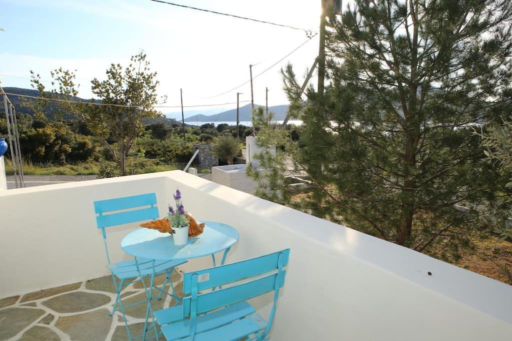 White Villa In Olive Trees And Seaview To Panagia Almiropotamos Exterior photo