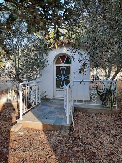 White Villa In Olive Trees And Seaview To Panagia Almiropotamos Exterior photo